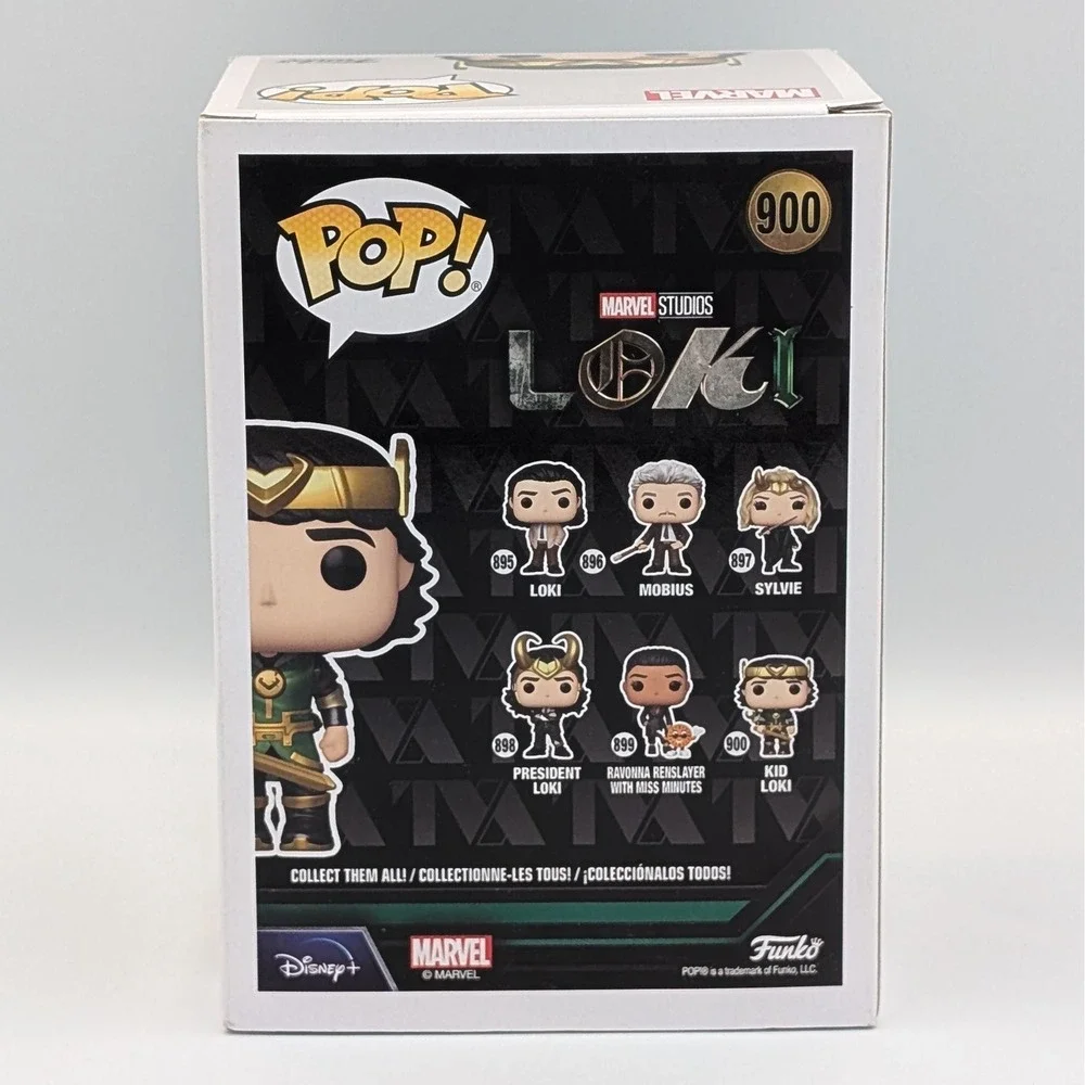 Funko Pop Marvel Loki Kid Loki 900 Funko Shop Exclusive Vinyl Bobble-Head New